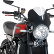 Load image into Gallery viewer, PUIG Windscreen - 13" - Black/Clear 003NW - Main Product View