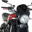 Load image into Gallery viewer, PUIG Windscreen - 13" - Black/Dark Smoke - Z 900 RS 024NF - Main Product View