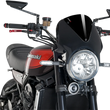 Load image into Gallery viewer, PUIG Windscreen - Black/Black 003NN - Main Product View