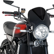 Load image into Gallery viewer, PUIG Windscreen - Black/Dark Smoke 003NF - Main Product View
