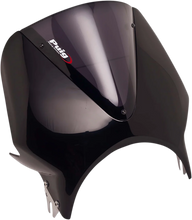 Load image into Gallery viewer, PUIG Windscreen - Black/Dark Smoke 003NF - Side View