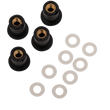 Load image into Gallery viewer, PUIG Windscreen Screw Kit - Yellow 0957G - Main Product View