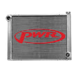 Load image into Gallery viewer, PWR Advanced Cooling Radiator 18.5x31 Single Pass Low Outlet Open 900-31190