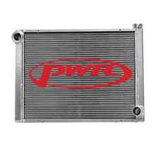 Load image into Gallery viewer, PWR Advanced Cooling Radiator 18.5x31 Single Pass Low Outlet Open 900-31190