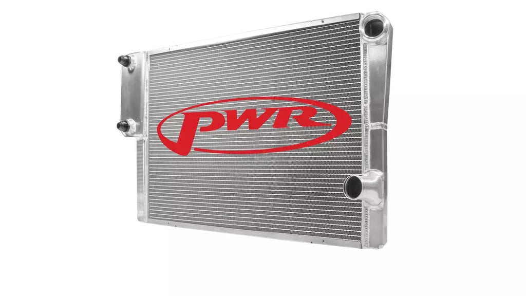 PWR Advanced Cooling Radiator 19 x 28 Double Pass w/Exchanger Closed 906-28191