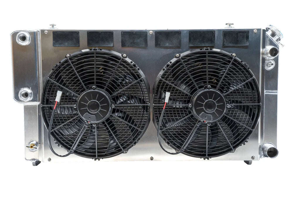 PWR Advanced Cooling Radiator 68-72 Chevelle LS Double Pass 15-10223