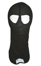 Load image into Gallery viewer, PXP Racewear Head Sock Black Dual Eyeport 2 Layer 1422