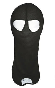 PXP Racewear Head Sock Black Dual Eyeport 2 Layer 1422