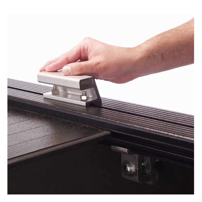 Pace Edwards 04-14 Chevy/GMC Colorado/Canyon 6ft Bed JackRabbit Full Metal w/ Explorer Rails - Back View