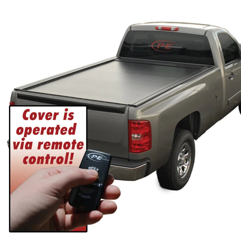 Pace Edwards 2019 Ford Ranger 5ft Bed BedLocker w/ Explorer Rails - Side View