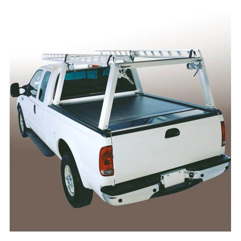 Pace Edwards 87-11 Dodge Dakota Std. Cab SB / 95-04 Toyota Tacoma Std Cab Contractor Rack - Back View