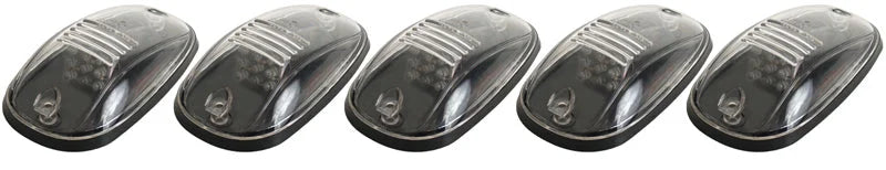 Pacer Performance Hi-Five Cab Roof Lights LED Clear 5 Light Kit 20-247C