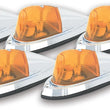 Load image into Gallery viewer, Pacer Performance LED Amber Deluxe Chrome 5 Light Kit