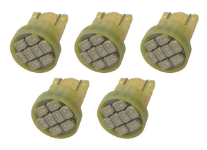 Pacer Performance T10 LED Amber Bulbs 5 Pack