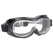 Load image into Gallery viewer, Pacific Coast PACIFIC COAST AIRFOIL 9300 SERIES BLACK GOGGLES - CLEAR LENS 9305 - Side View
