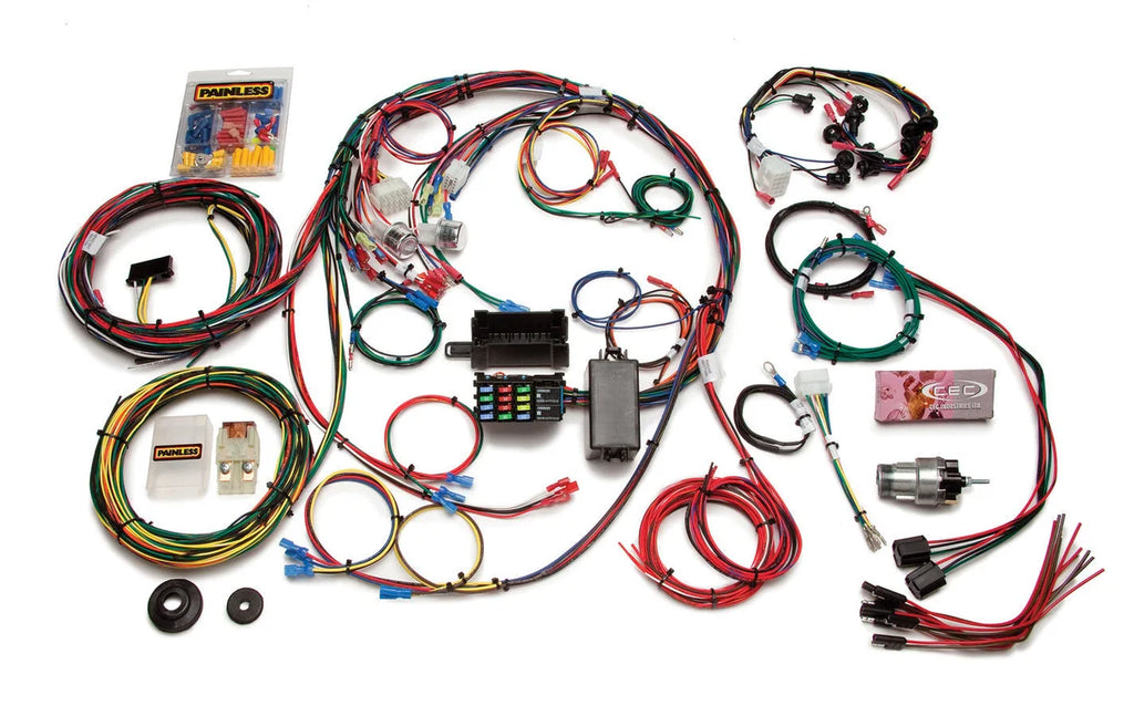 Painless Wiring1967-68 Mustang Chassis Harness 22 Circuits20121