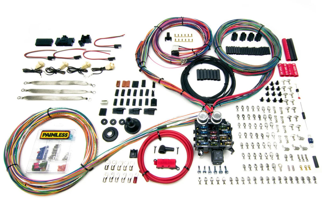 Painless Wiring23 Circuit Harness - Pro Series Key In Dash10402