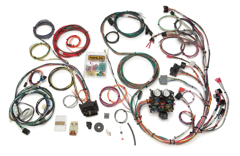 Painless Wiring87-91 Jeep YJ Chassis Harness 23 Circuits10111
