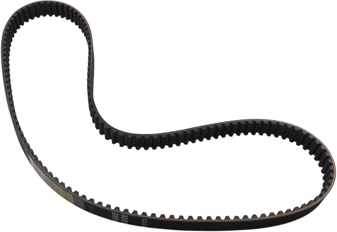 Panther Rear Drive Belt - 130-tooth - 1" 62-1234 - Side View