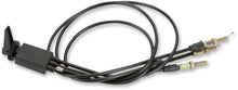 Load image into Gallery viewer, Parts Unlimited Choke Cable - Dual - 90° - Side View