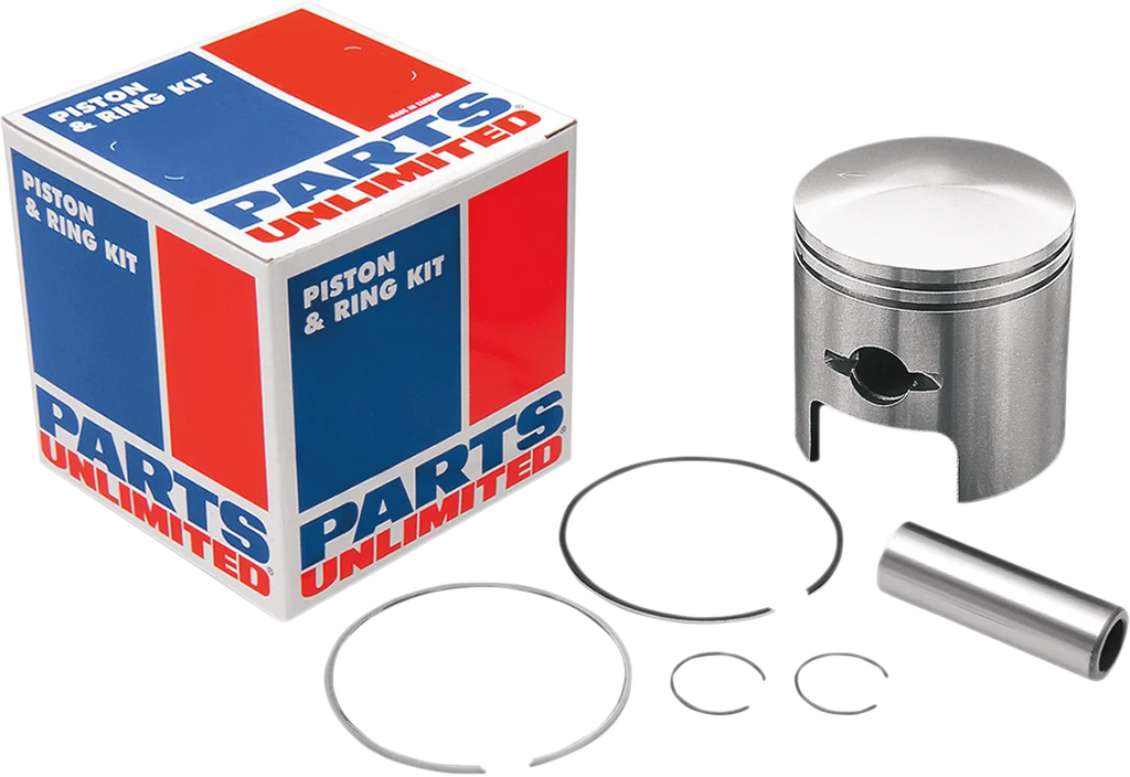 Parts Unlimited Piston Assembly - Standard fits Arctic Cat - Side View