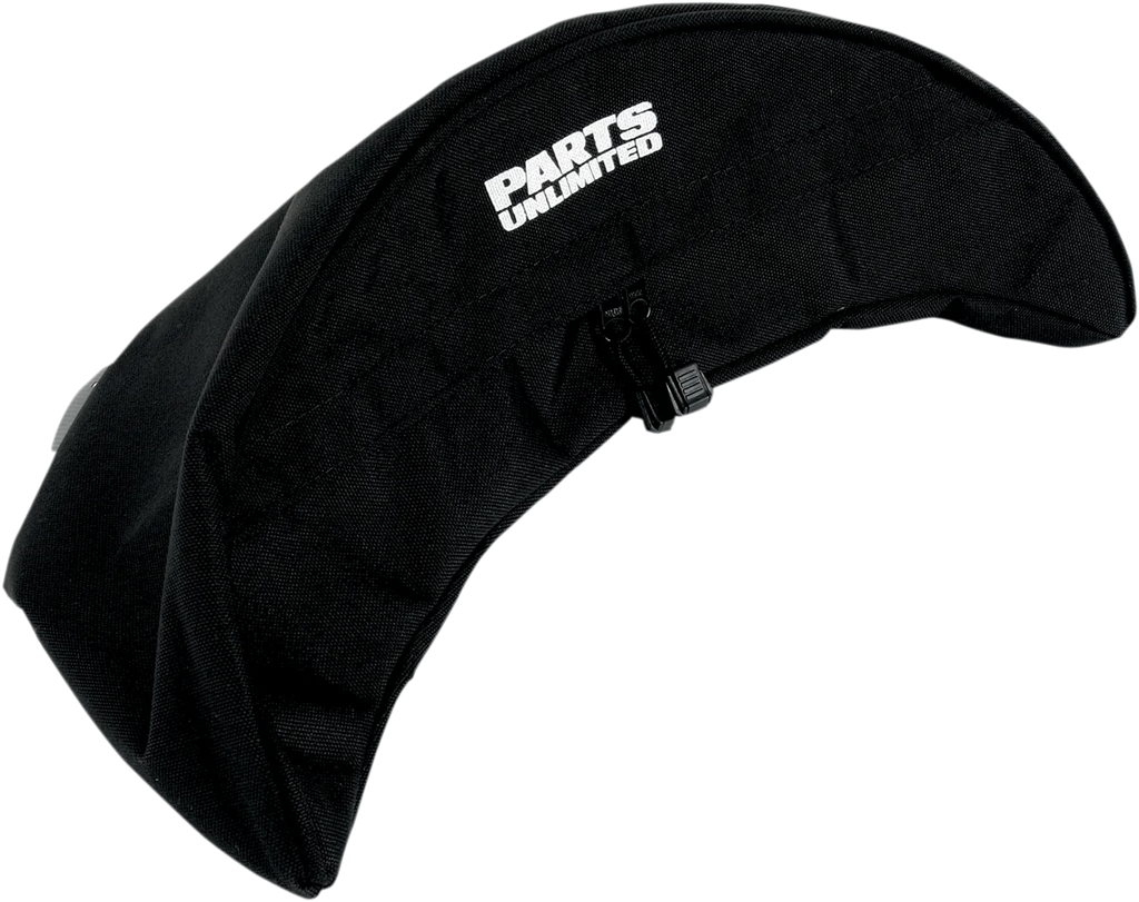 Parts Unlimited Snowmobile Windshield Bag - Black fits 2000-2007 Arctic Cat - Side View