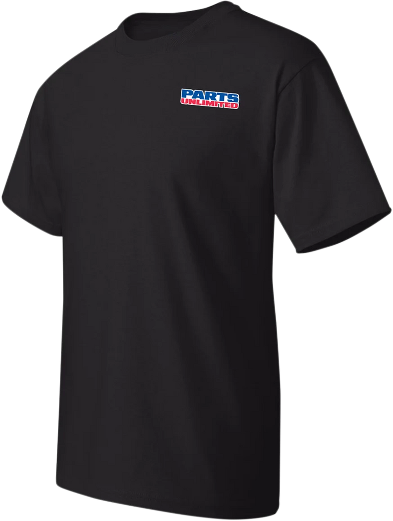 Parts Unlimited T-Shirt - Black - Medium - Main Product View