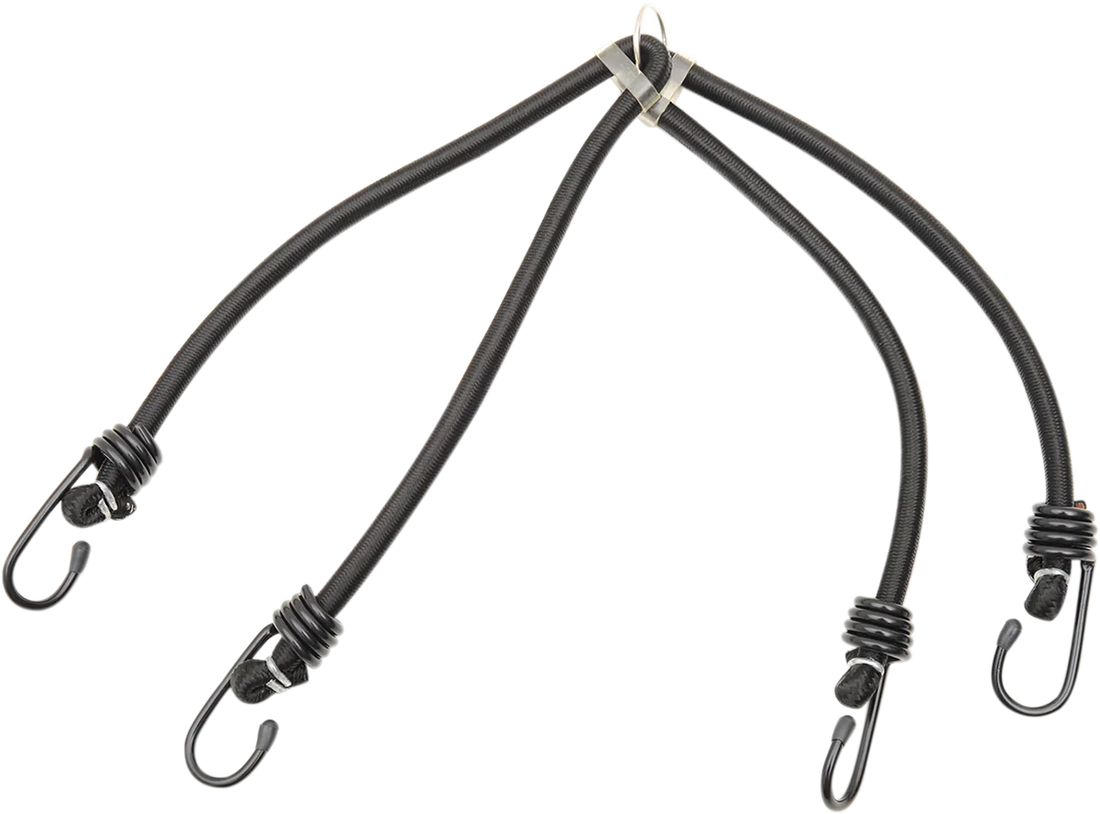 Parts unlimited 24" Bungee Cord - 3 Hook 1033B - Side View
