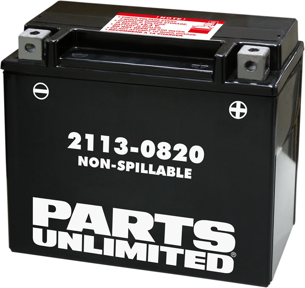 Parts unlimited AGM Battery - CTX20HL CTX20HL(FA) - Main Product View