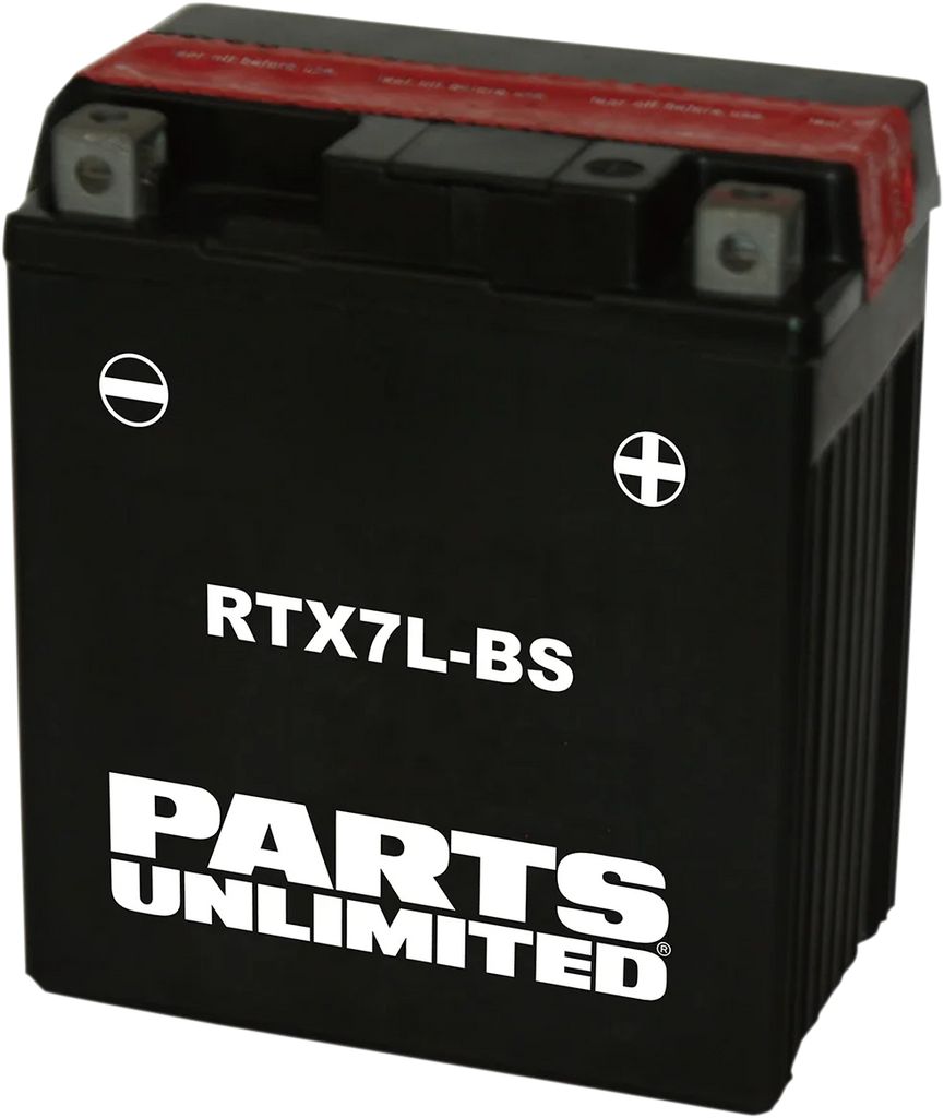 Parts unlimited AGM Battery - RTX7L-BS .33 L CTX7L-BS - Main Product View