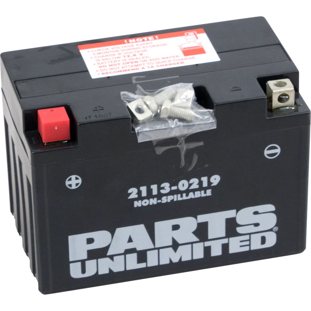 Parts unlimited AGM Battery - YT12A-BS CT12A-BS - Main Product View
