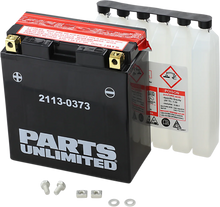 Load image into Gallery viewer, Parts unlimited AGM Battery - YT14B-BS CT14B-BS - Main Product View