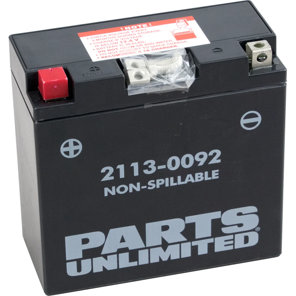 Parts unlimited AGM Battery - YT14B4 CT14B4 - Main Product View