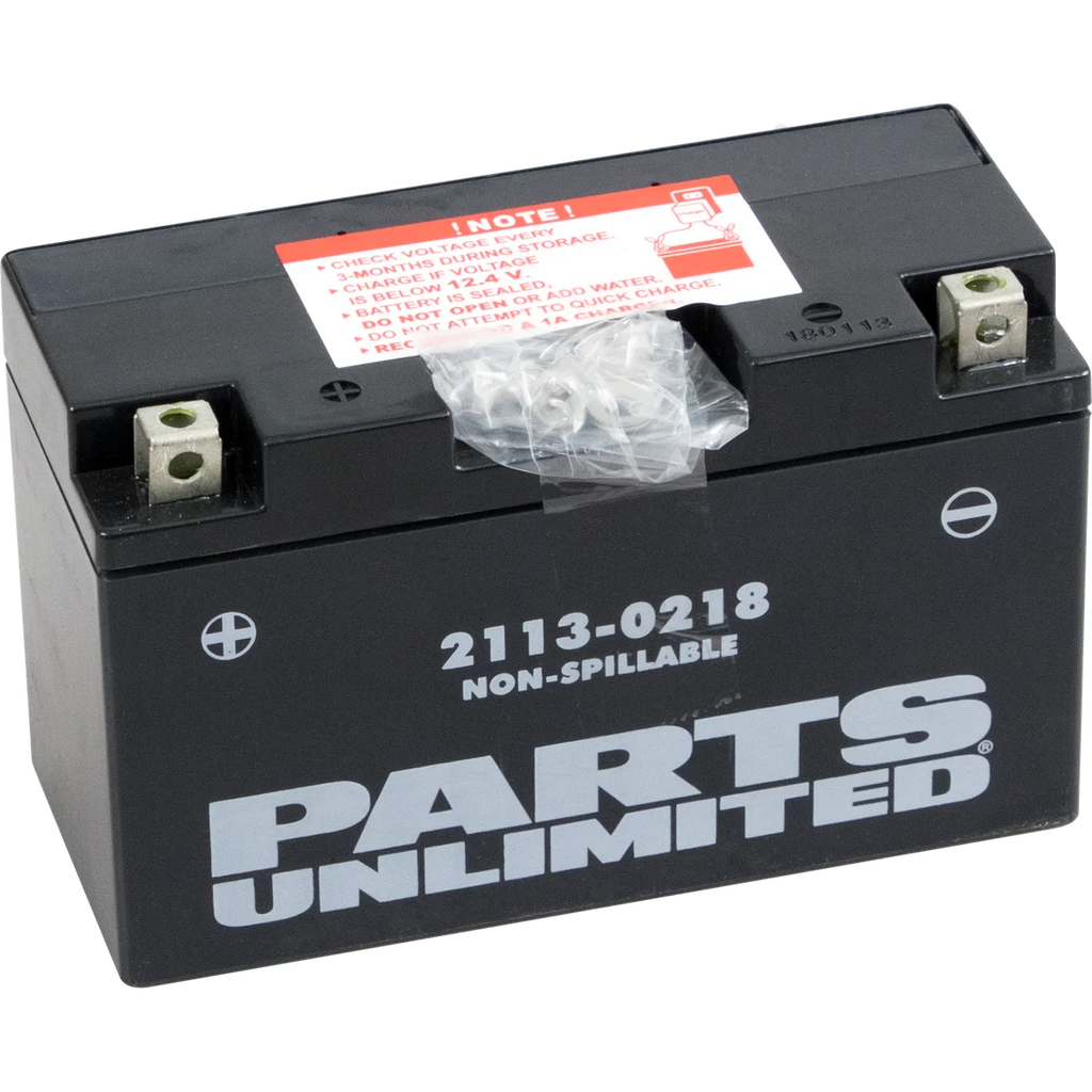 Parts unlimited AGM Battery - YT7B-BS CT7B-4 - Main Product View