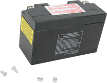 Load image into Gallery viewer, Parts unlimited AGM Battery - YT7B-BS CT7B-4 - Back View