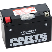 Load image into Gallery viewer, Parts unlimited AGM Battery - YT9B-4/YT9B-BS CT9B-4 - Main Product View