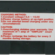 Load image into Gallery viewer, Parts unlimited AGM Battery - YT9B-4/YT9B-BS CT9B-4 - Side View