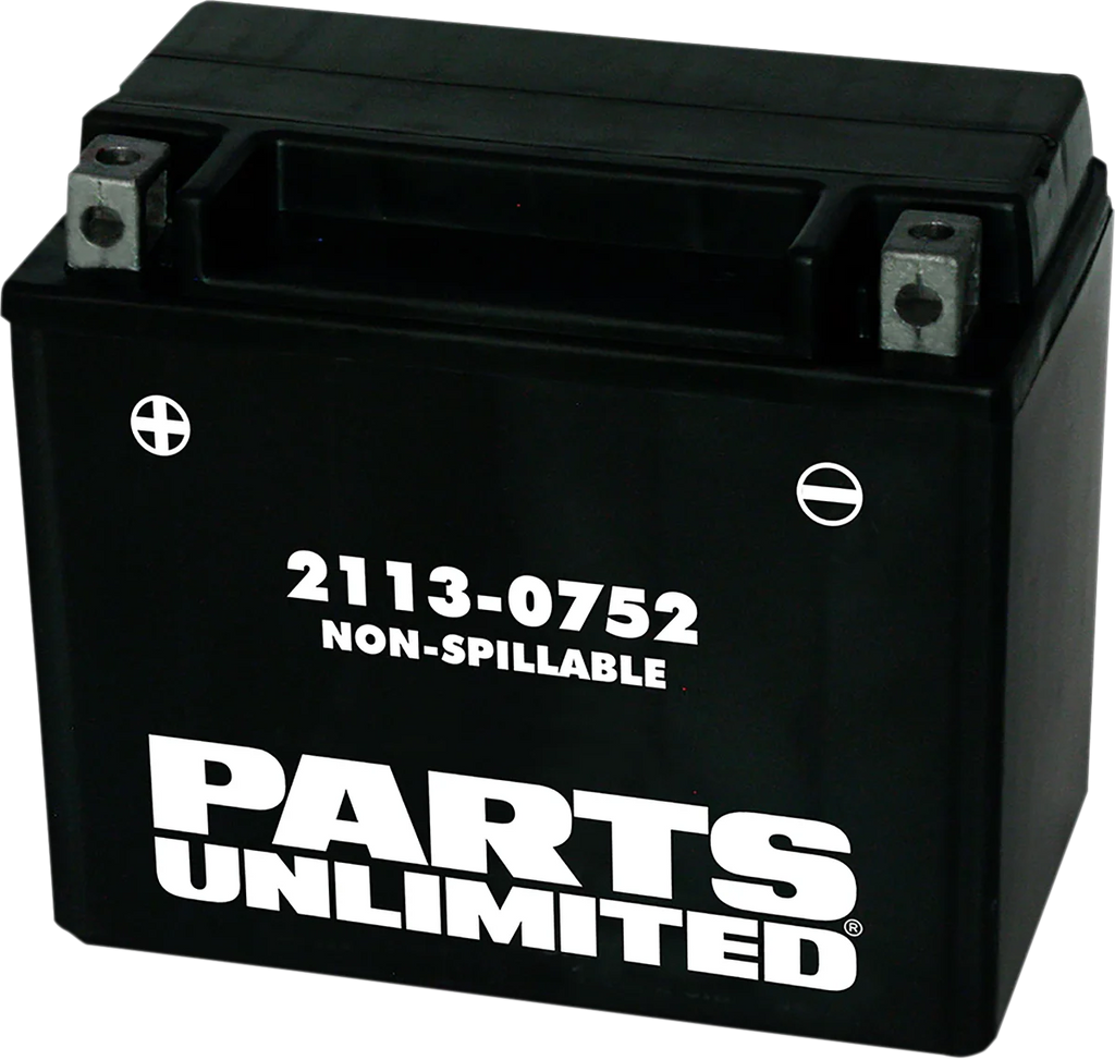 Parts unlimited AGM Battery - YTX12 CTX12 - Main Product View