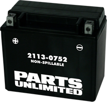 Load image into Gallery viewer, Parts unlimited AGM Battery - YTX12 CTX12 - Main Product View