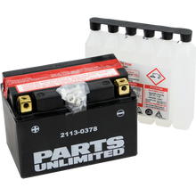 Load image into Gallery viewer, Parts unlimited AGM Battery - YTX12A-BS CTX12A-BS - Main Product View
