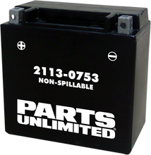 Load image into Gallery viewer, Parts unlimited AGM Battery - YTX14 CTX14 - Main Product View