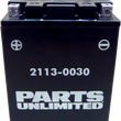 Load image into Gallery viewer, Parts unlimited AGM Battery - YTX14AHBS .798L CTX14AH-BS - Side View