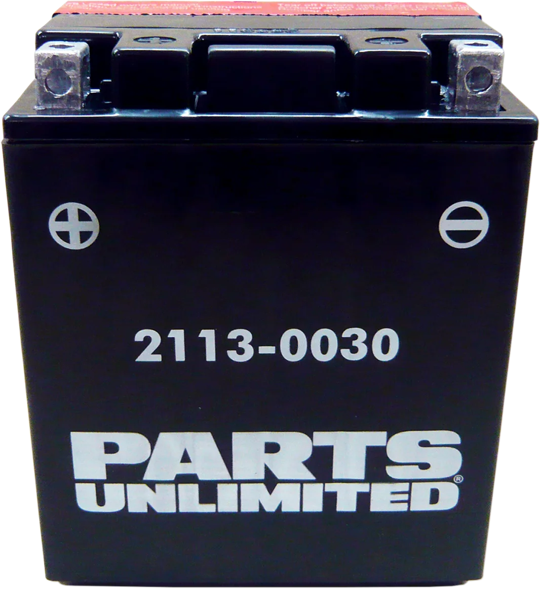Parts unlimited AGM Battery - YTX14AHBS .798L CTX14AH-BS - Side View