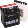 Load image into Gallery viewer, Parts unlimited AGM Battery - YTX14AHLBS .732 L CTX14AHL-BS - Main Product View