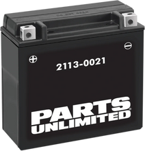 Load image into Gallery viewer, Parts unlimited AGM Battery - YTX7L CTX7L - Side View