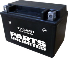 Load image into Gallery viewer, Parts unlimited AGM Battery - YTX9 CTX9 - Main Product View