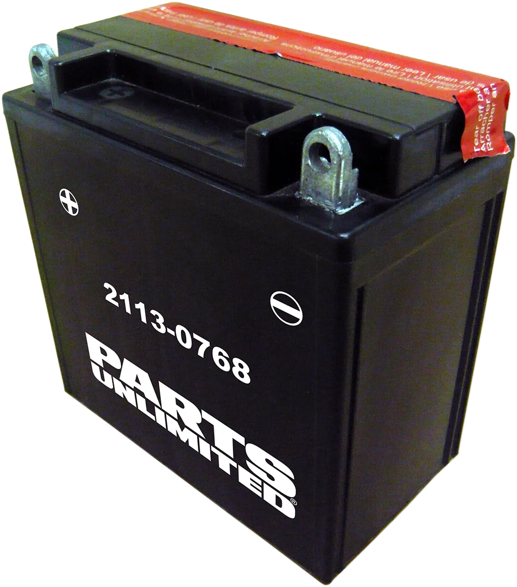 Parts unlimited AGM Battery - YTX9ABS CTX9A-BS - Side View