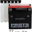 Load image into Gallery viewer, Parts unlimited AGM Battery - YTZ7S-BS CTZ7S-BS - Side View