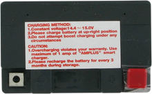 Load image into Gallery viewer, Parts unlimited AGM Battery - YTZ7S CTZ7S - Back View