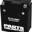 Load image into Gallery viewer, Parts unlimited AGM Battery - YTZ8V CTZ8V - Main Product View